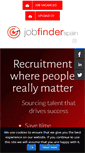 Mobile Screenshot of jobfinderspain.com